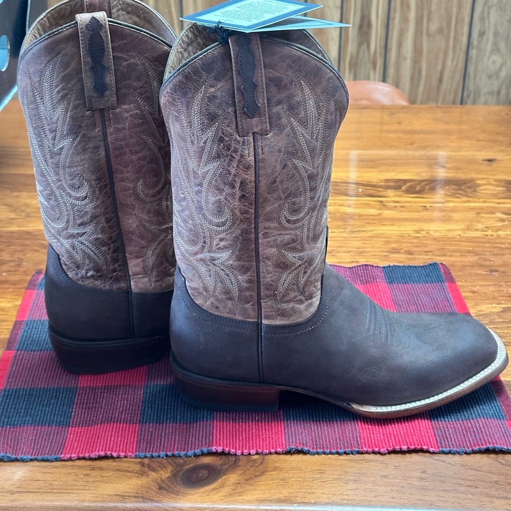 LUCCHESE MEN'S GORDON WESTERN BOOTS